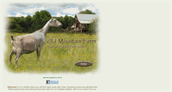 Desktop Screenshot of oldmountainfarm.com